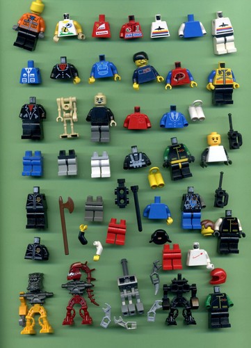 Lego minifiguren - lego, --