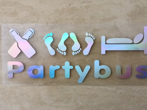 Aufkleber partybus sticker - partybus,