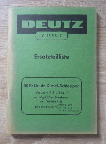 Deutz schlepper f3l514 7 - deutz, 50