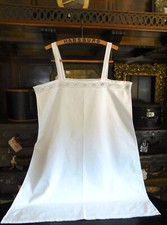 VINTAGE DAMEN LEINEN NACHTHEMD