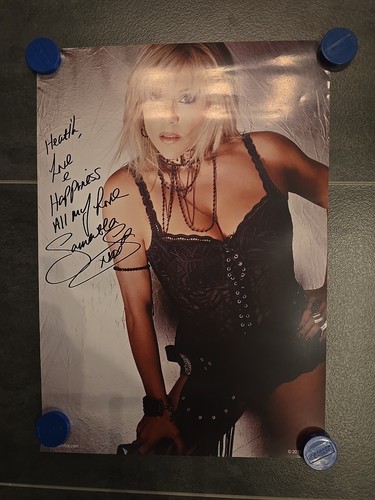 Samantha fox xxl autogramm - fox,