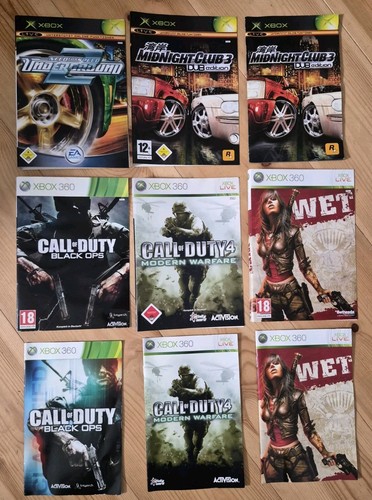Set cover anleitungen xbox - cover,