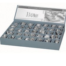 ABC 123 Aluminium Buchstaben