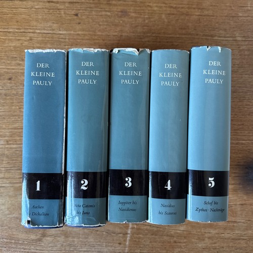Der kleine pauly - pauly, lexikon