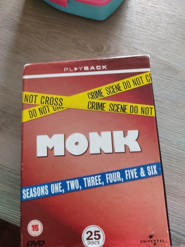 Monk dvd box - monk,