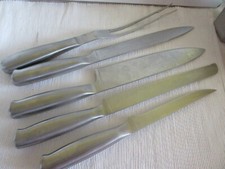 Wenco ua Messerset 5 tlg Tranchierset  Sägemesser Fleischmesser Santokumesser