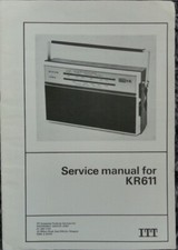 ITT Tragbarer Radio Empfänger