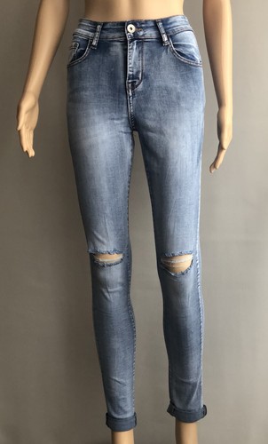 Damen jeans destroyed - damen, jeans,