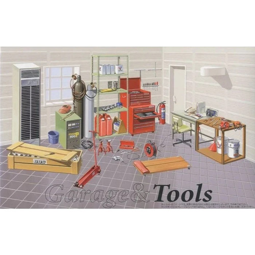 Fujimi garage tools diorama - tools,