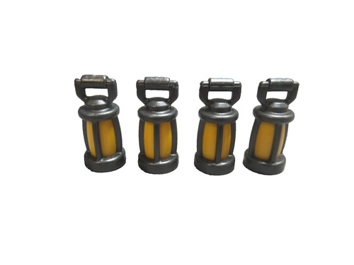 Playmobil zubehör 4x lampe - playmobil,