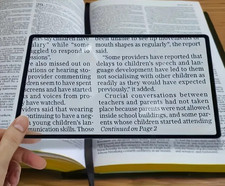 3-fach vergrößernde