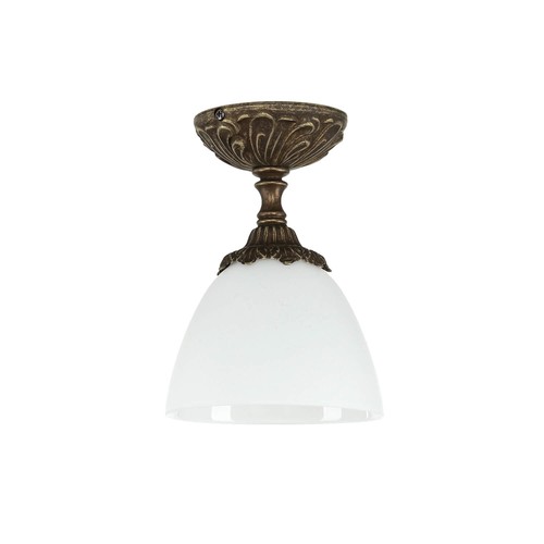 Deckenlampe aus messing glas - deckenlampe,