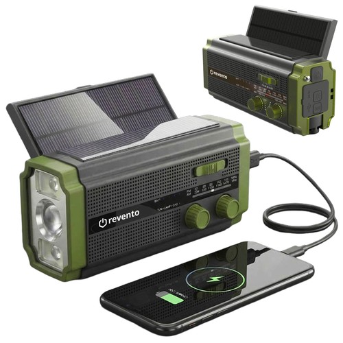 Radio solar kurbelradio mit - radio,