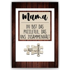Mama Puzzle Poster