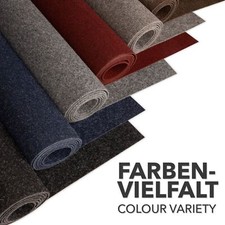 Turbo Teppichboden auf Maß | 2 Breiten & 6 Farben | Bodenbelag Nadelvlies Event
