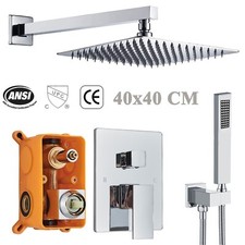 Chrom Duscharmatur Unterputz