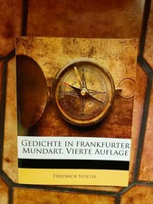 Gedichte in frankfurter Mundart. Vierte Auflage. Friedrich Stoltze. 1880. TB
