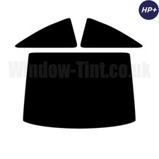 Für Opel Astra Coupe 98-04 (G) Carbon Vor Cut Fenster Getönt 5% Limousine HP +