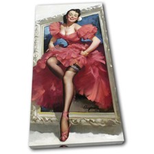 Vintage Girl Poster Sexy Retro