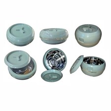 Pfau Edelstahl Schüssel mit