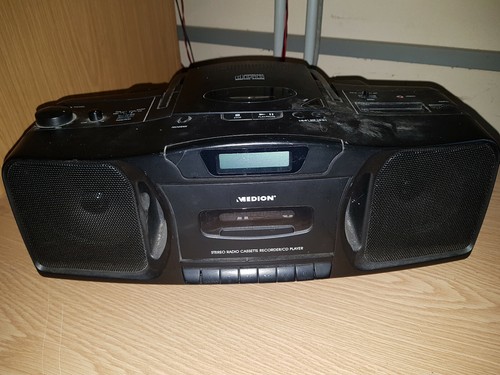 Radio kassetten recorder - kassetten, cd
