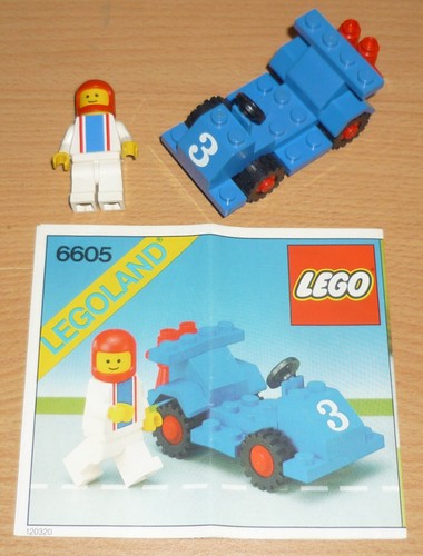Lego city 6605 rennwagen 3 - city,