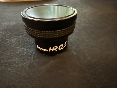 Hama video objektiv 0 5x - video-objektiv, 0,5x