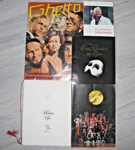 Alte programmhefte ghetto - 5, programmhefte: