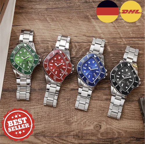 Herren uhr armbanduhr luxus - uhr,