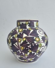 Smf schramberg majolika vase - schramberg,
