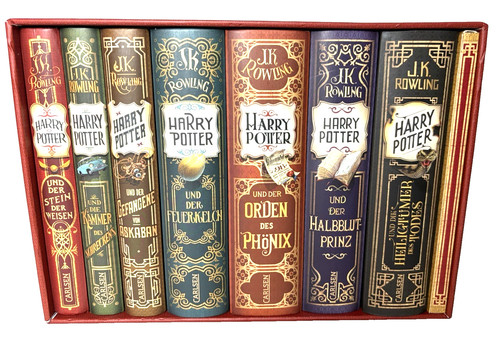 Harry potter band schuber - harry, 1-7