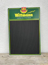 Wittmann Brauerei Landshut ältere Reklame Schreibtafel Kreidetafel