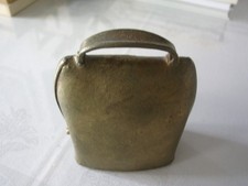 Alte Messingglocke Messing-Glocke wohl Tierglocke für Kuh oder Ziege