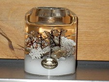 Gilde Dreamlight Glas Teelichthalter „Winter Story/Weihnachten“ NEU  siehe bild