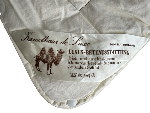 Kamelhaar luxe bettdecke - de,