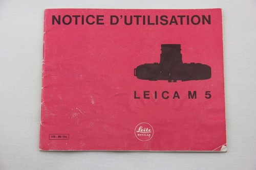 Leica notice utilisation - leica,