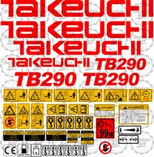 Takeuchi TB290 TB 290 Mini