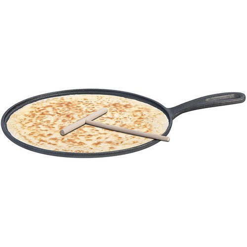 Gusseiserne crêpe pfanne - gusseiserne, für