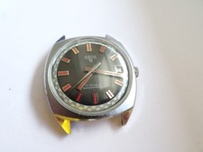 Osco S 17 Jewels Handaufzug Shockproof Herren Steel good working (j138)