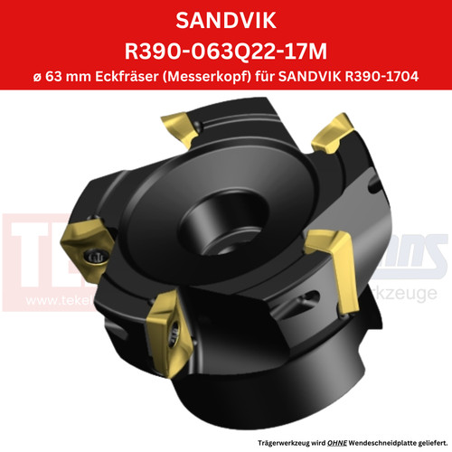 Sandvik r390 063q22 17m - x, r390-063q22-17m