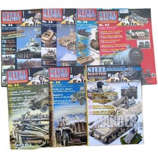 7x Steel-Masters Zeitschrift Hefte 34, 35, 36,43, 65, 66, 110