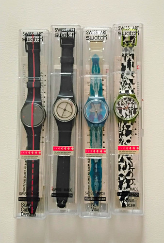 Swatch 700 jahre 4er - 4er, set