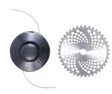 40T Messer + Tippautomatik Fadenkopf Set für StartPro Akku-Trimmer