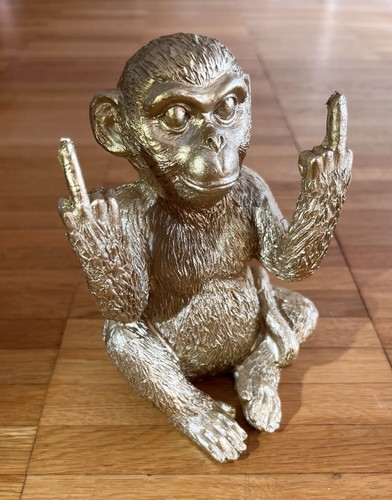Weiser affe dekofigur - weiser,