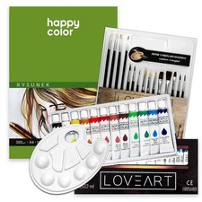Malset Farben Block Palette