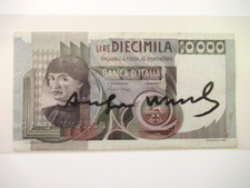 ANDY WARHOL: Echte 10.000 Lire