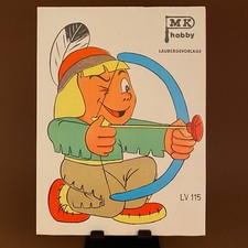 1960er Laubsägearbeit Vorlage