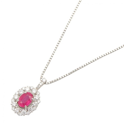 Schmuck rubin diamant - rubin,