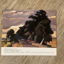 1 Postkarte, Birkenweg im