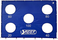 Torwand blau für Fußballtor 240er mit 5 Schußlöchern Best Sporting 11081